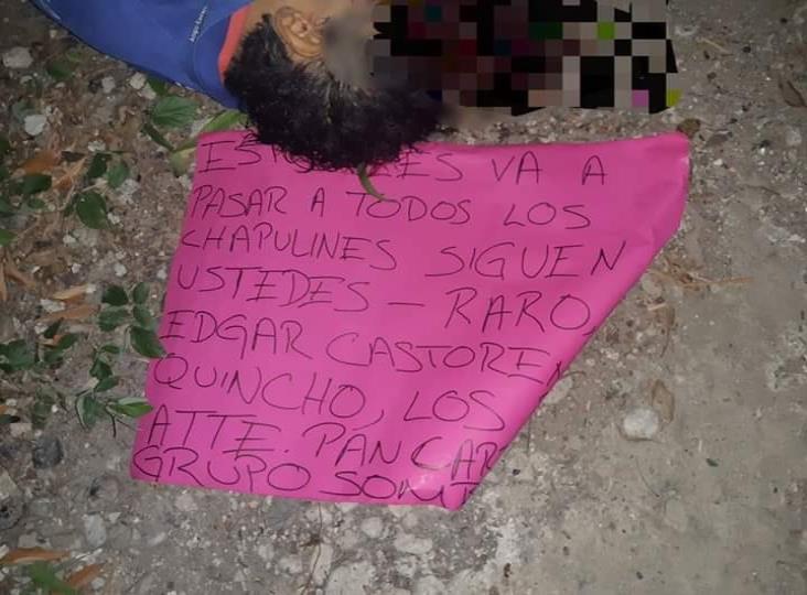 Hallan hombre ejecutado en Tuxpan