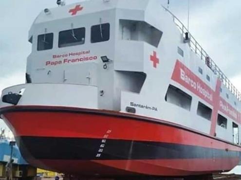El Papa envía barco hospital a la Amazonia para luchar contra pandemia