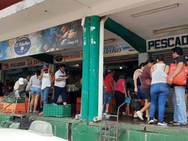 Ventas en mercado de mariscos Plaza del Mar cae un 20% por COVID afirman