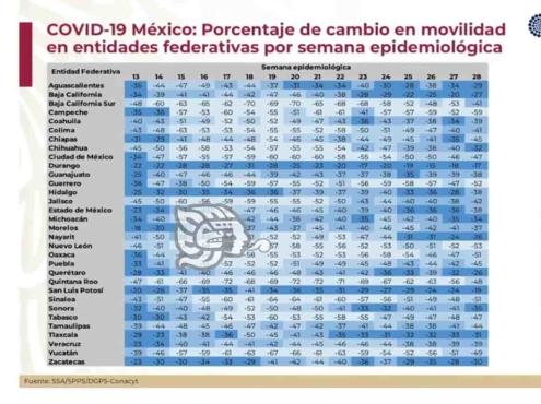 Veracruz está en fase de ascenso y dispersión de Covid-19: López-Gatell