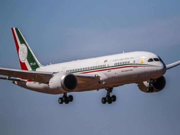 Avión presidencial a punto de volver a México, aseguran