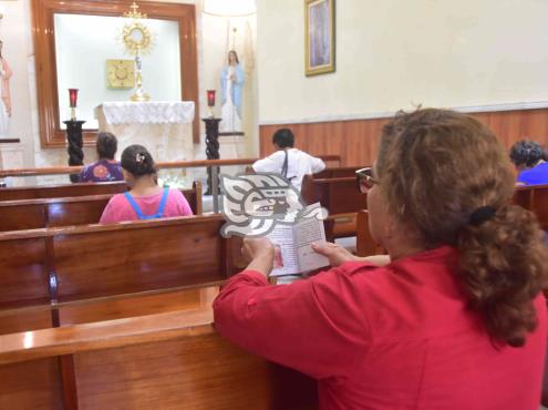 Iglesias de Coatzacoalcos vuelven a abrir sus puertas a feligreses