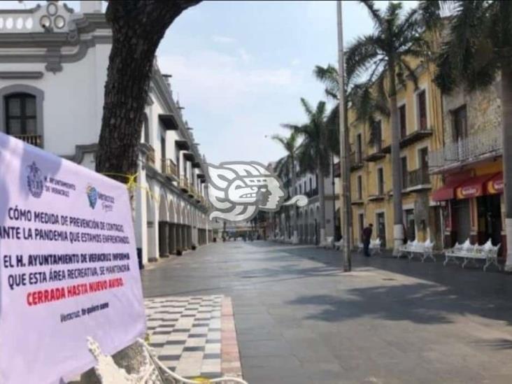 Bajan ventas por cierre de calles en Veracruz Puerto