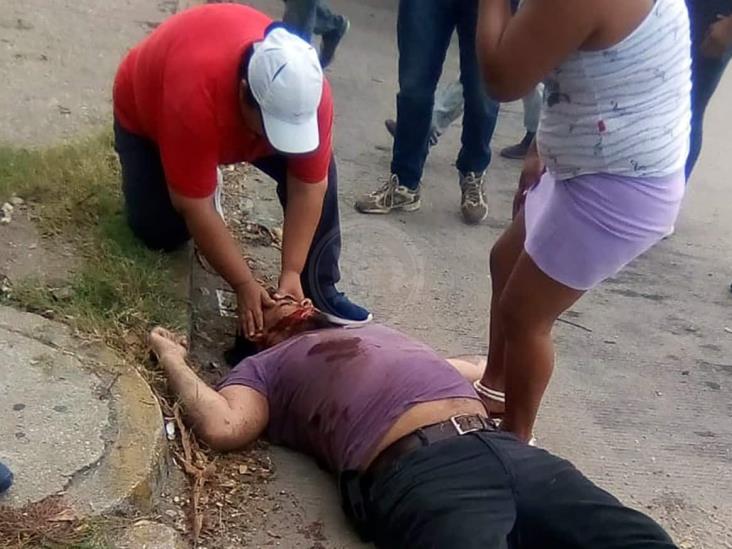 Ejecutan a hombre cerca de base de la SSP en Minatitlán