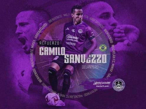 Oficial: Camilo Sanvezzo llegó como refuerzo a Mazatlán FC