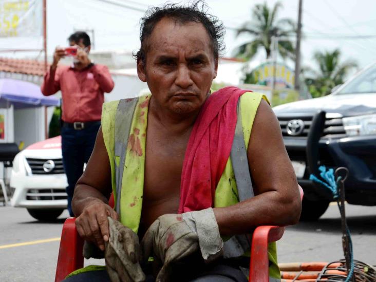 Cinco lesionados deja volcadura en carretera Veracruz-Medellín