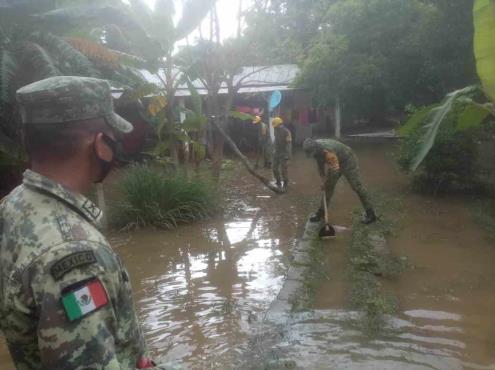 Afectadas más de 173 viviendas por lluvias en Jesús Carranza
