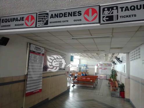 Se roban dos cajeros en terminal de autobuses de Minatitlán