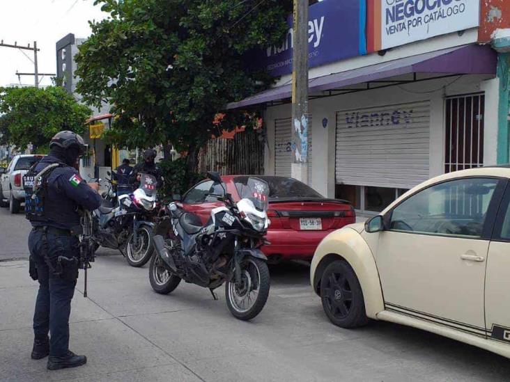 Asaltan tienda de blancos en fraccionamiento de Veracruz