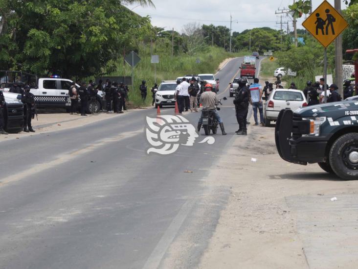 Se enfrentan Ministeriales y sujetos armados en la zona de Carrizal