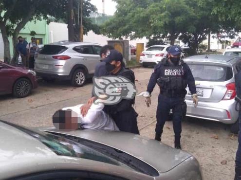 Detienen a delincuente mientras robaba en domicilio de Coatzacoalcos