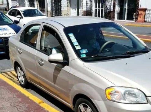 Aseguran vehículo con reporte de robo en Orizaba