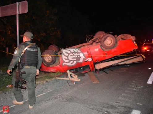 Fatal accidente en autopista Cosolea-La Tinaja; joven fallece