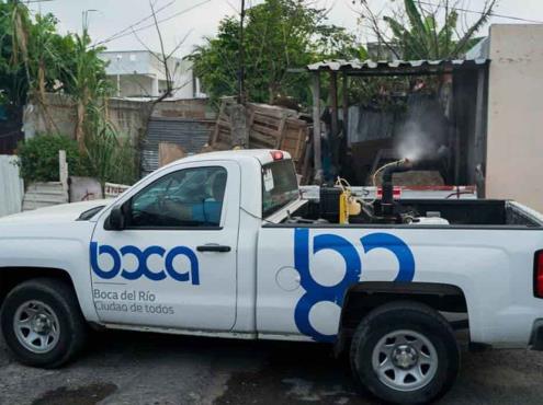 Jornadas de fumigación continuaran en Boca del Río