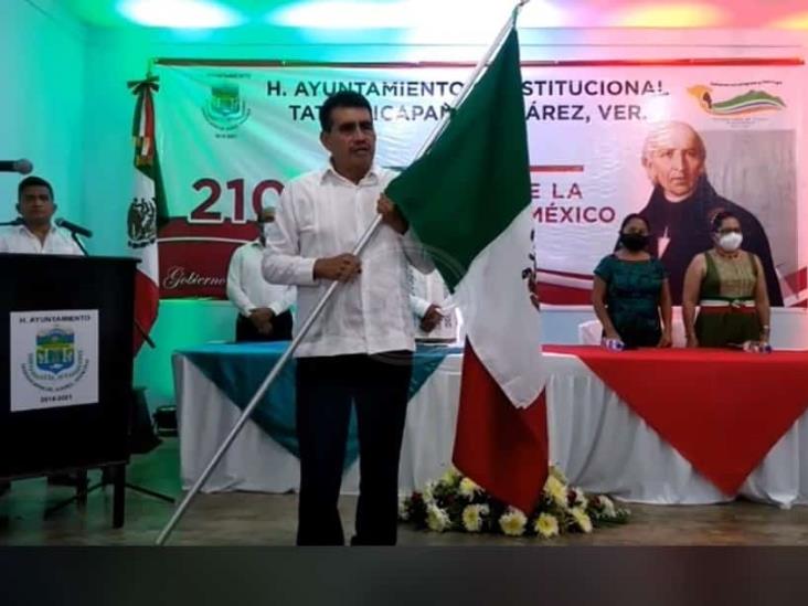 El sur de Veracruz conmemora 210 años de la Independecia