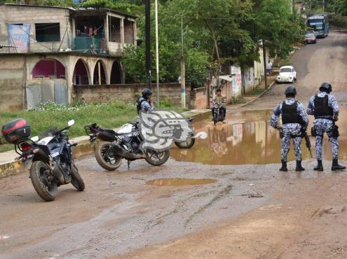 Tras persecución, detienen a mecánico con moto robada en Acayucan
