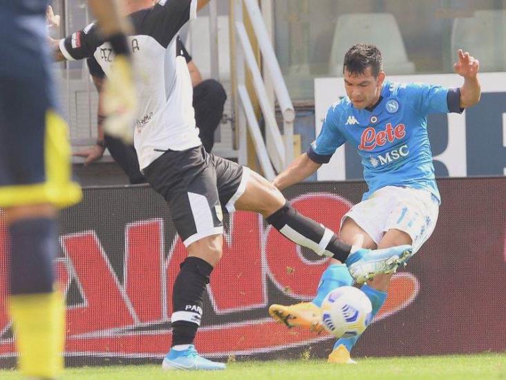 ‘Chucky’ Lozano fue titular en inicio de temporada con Napoli