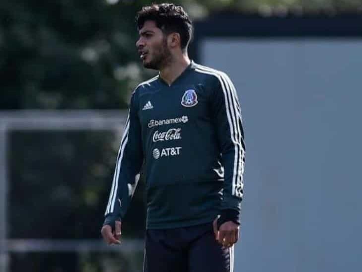 Raúl Jiménez ya reportó con la Selección Mexicana
