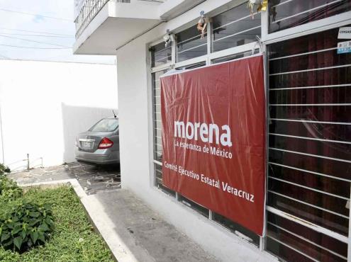 En Xalapa, militantes de Morena piden ser tomados en cuenta
