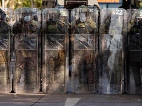 Condena Piñera represión de las protestas en Santiago
