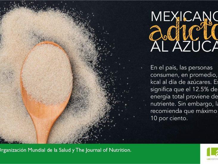 Azúcar, una adicción que lastima la salud de millones de mexicanos