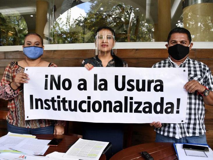 Representa IPE la usura institucionalizada en Veracruz, acusan