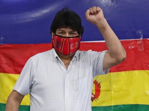 Desde el exilio, Evo Morales pide respeto de resultados en Bolivia