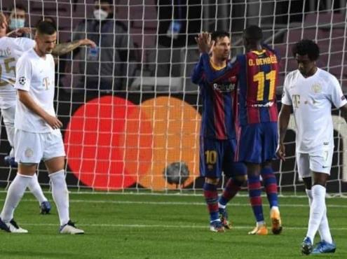 Champions League: Barcelona golea al Ferencvaros en su debut
