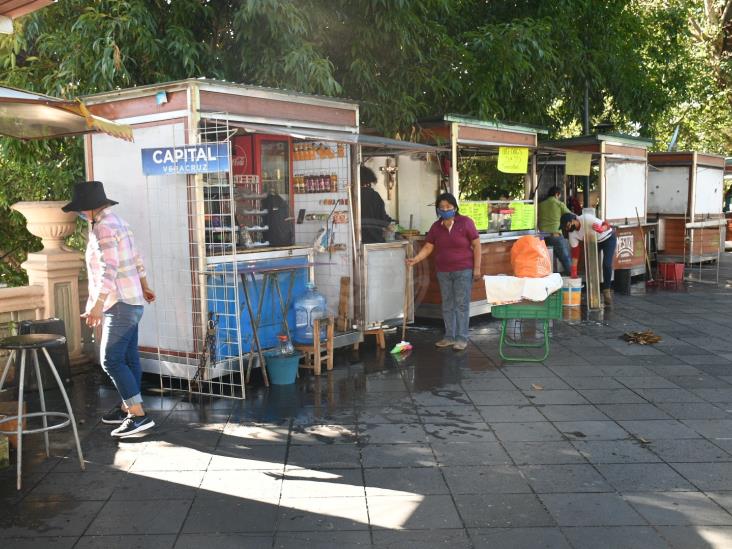 Abrirían parque Juárez en su totalidad hasta noviembre; boleros exigen celeridad