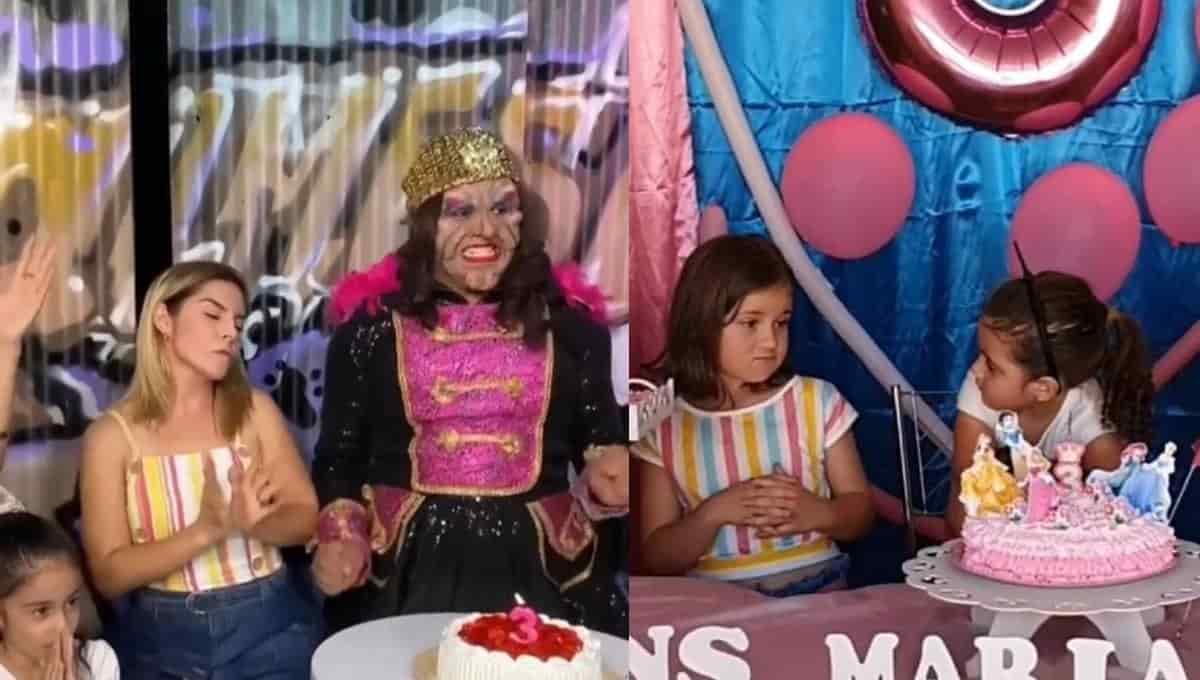 Karla Panini recrea video de la niña soplando al pastel y las redes la  odian aún