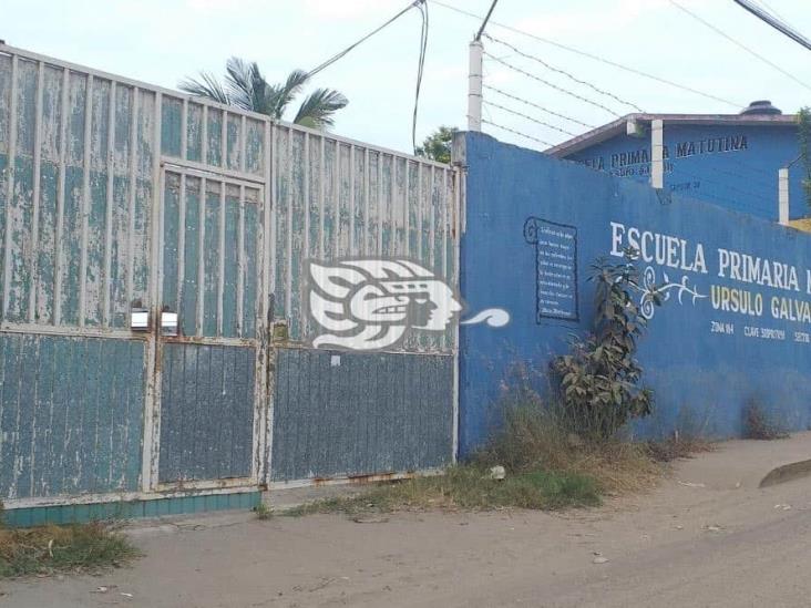 En Veracruz, vuelven a saquear escuela
