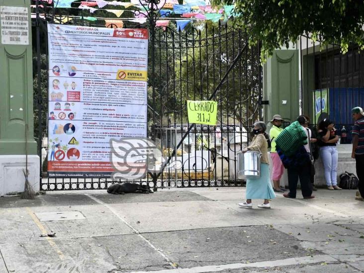 Panteones y florerías de Xalapa, bajo la lupa por Día de la Madre en plena pandemia
