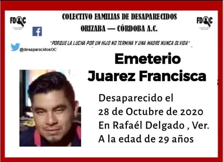 Desaparecen 3 hombres en zona centro de Veracruz