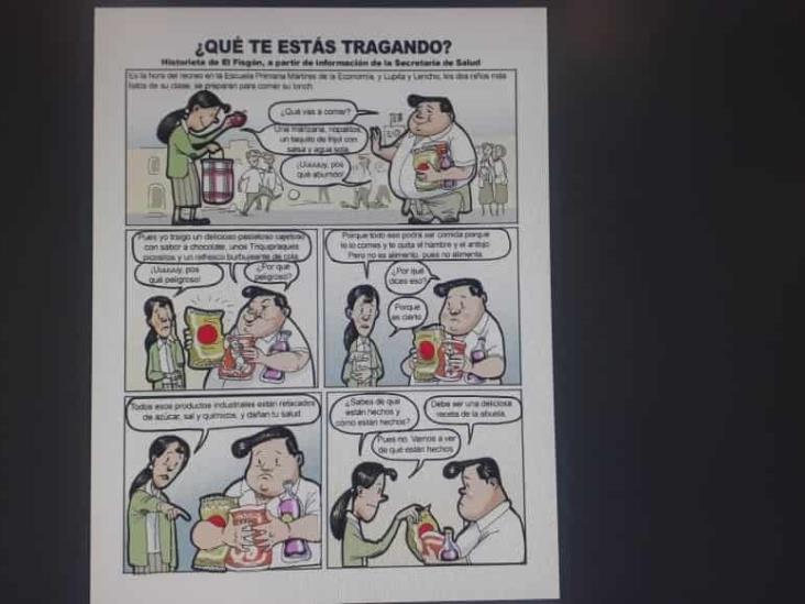 ¿Qué Te Estás Tragando? Historieta Que Forma Parte De Campaña Nutricional