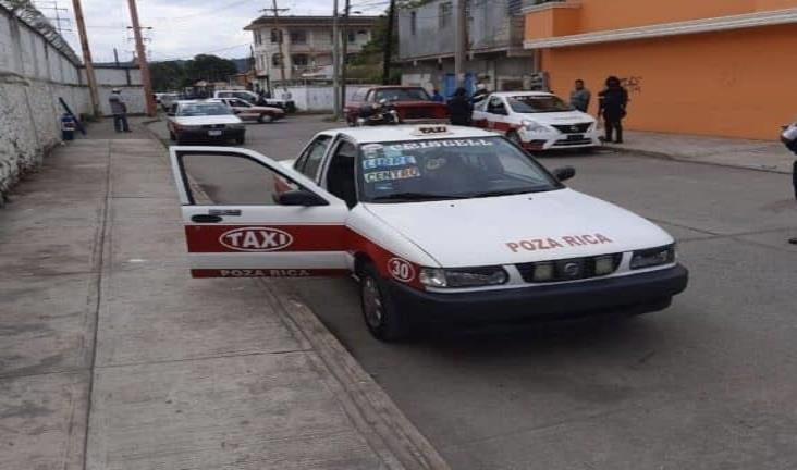 Ejecutan a taxista en Poza Rica