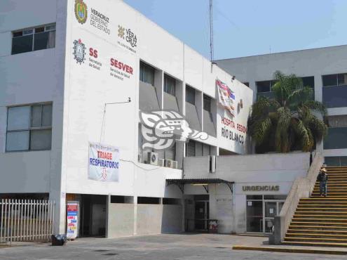 Crece número de pacientes con COVID-19 en Hospital de Río Blanco