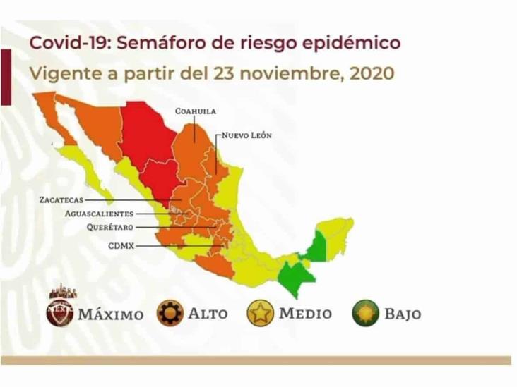 COVID-19: 1,049,358 casos en México; 101,926 defunciones