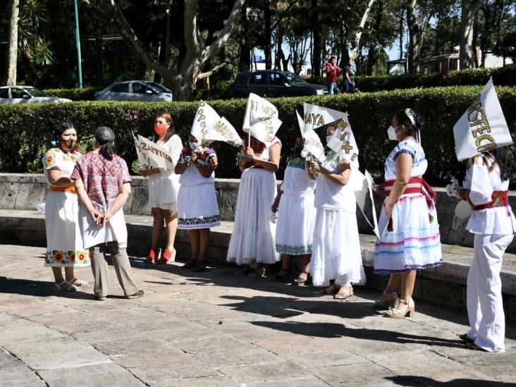 Mujeres de pueblos originarios de Veracruz piden frenar violencia de género