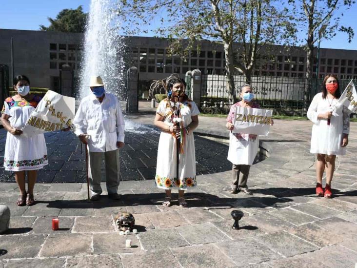 Mujeres de pueblos originarios de Veracruz piden frenar violencia de género