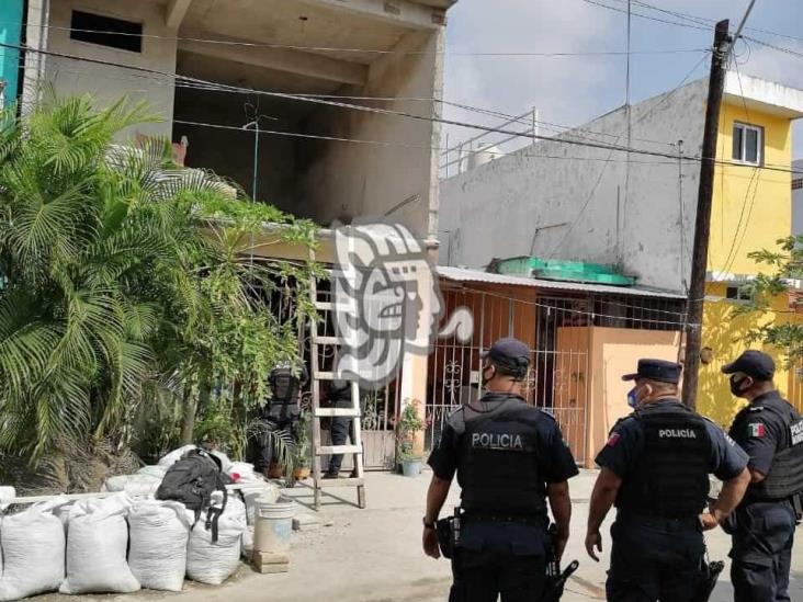 En San Andrés Tuxtla, muere electrocutado joven albañil