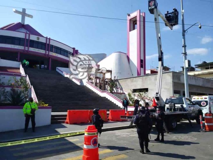 Anuncian cierres viales en Xalapa ante el arribo de peregrinaciones a la Basílica