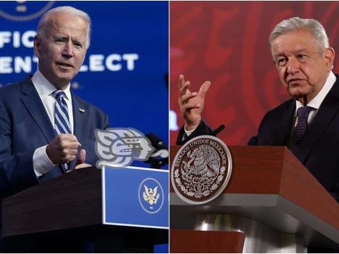 Descarta López Obrador enfrentamiento con Joe Biden