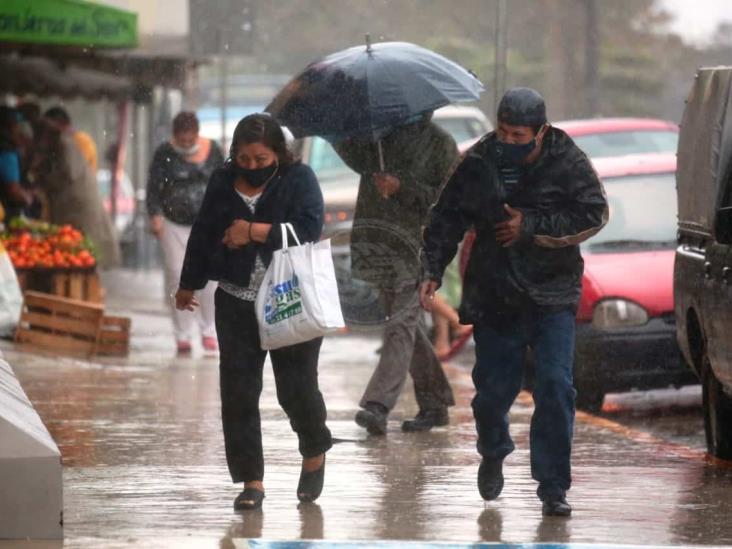 Frente Frío 24 seguirá causando lluvias en el sur de Veracruz