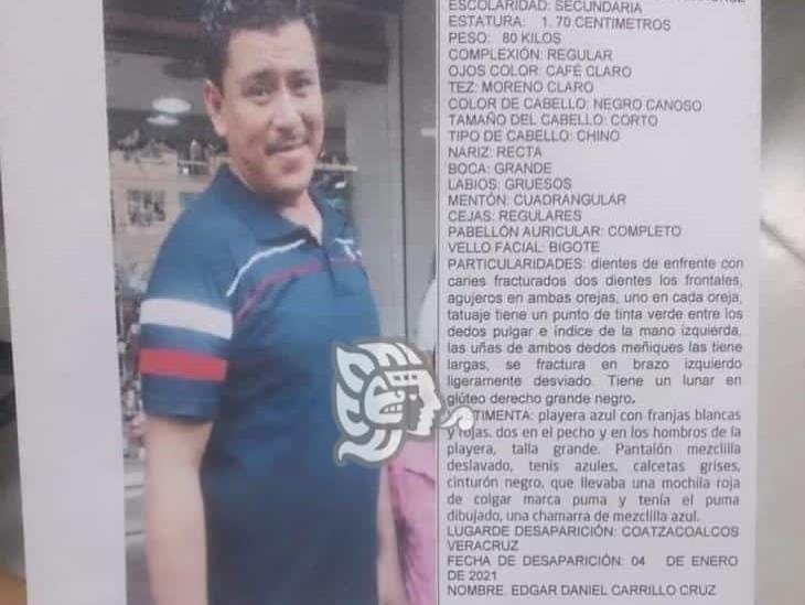 Reportan desaparición de Edgar Daniel en Coatzacoalcos