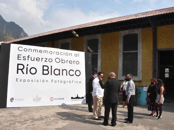Río Blanco: con fotografías inéditas, se inauguró exposición en fábrica textil