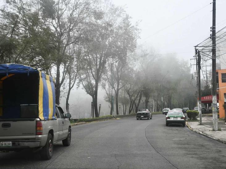 FF 26: neblina viste las calles de Xalapa
