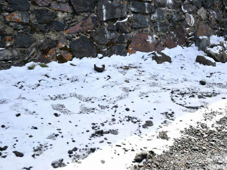 Restringen el paso al Cofre de Perote tras nevadas
