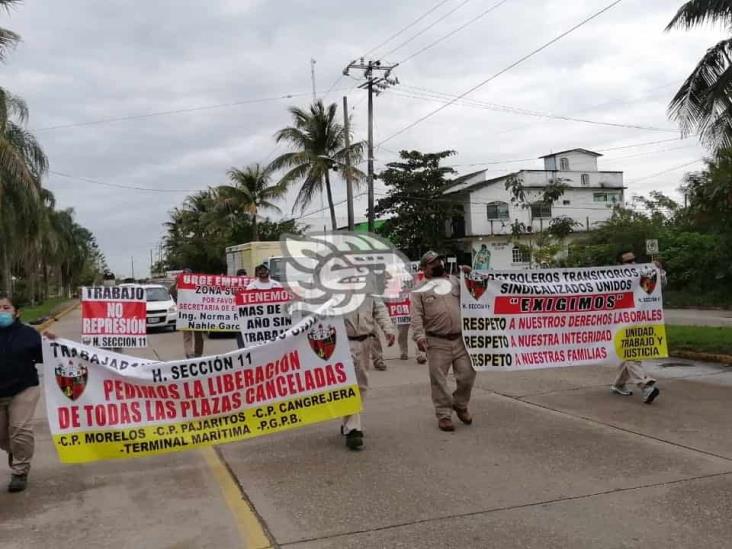Petroleros piden intervención de Sener para reactivación de plazas