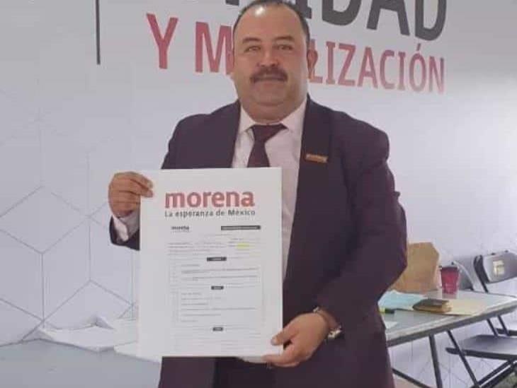 Se registra Juan Santos Mendoza como aspirante a diputado de Morena
