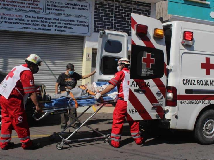 Hombre de la tercera edad cae de cuatro metros en Veracruz